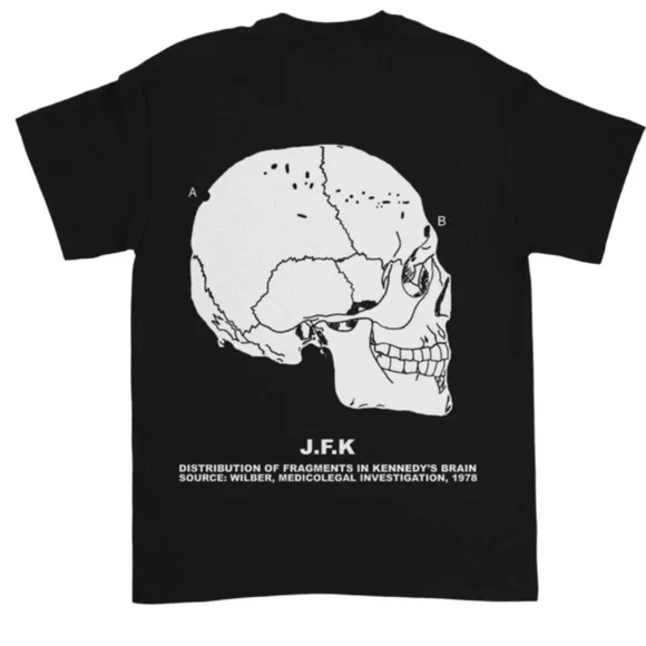 Alien body JFK assassination tee sz S - Picture 2 of 2